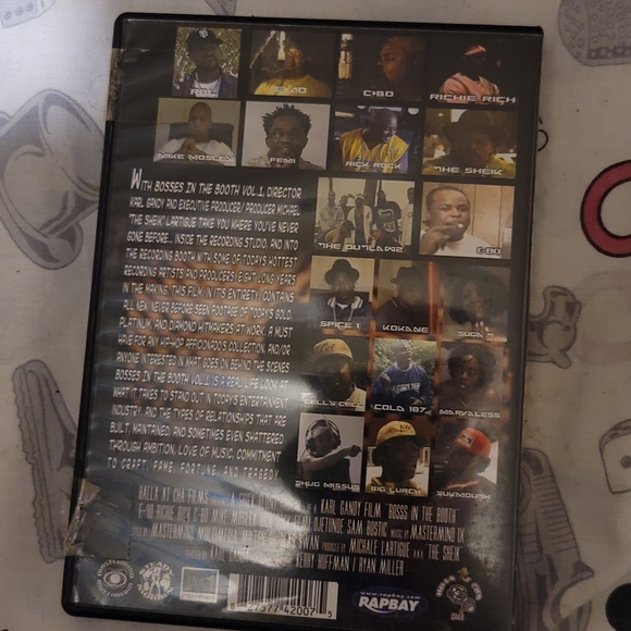 Bosses Of The Booth West Coast Hiphop DVD - Picture 2 of 2